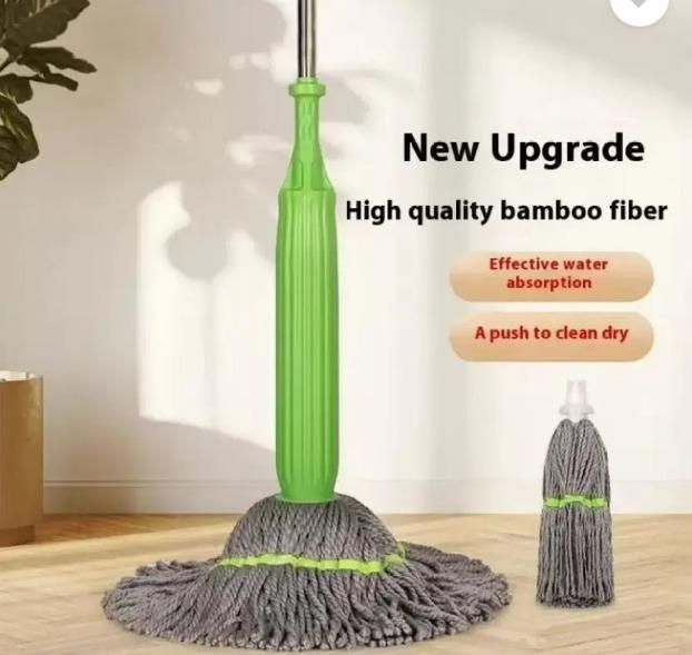 Microfiber Self-Twisting Water Rotating Mop