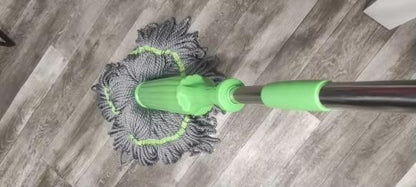 Microfiber Self-Twisting Water Rotating Mop
