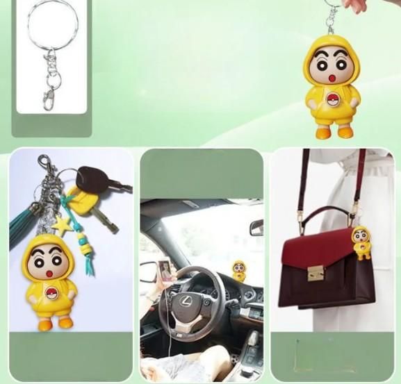 Innovative Shinchan Face Changing Keychain