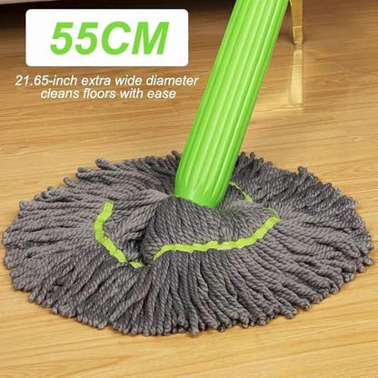 Microfiber Self-Twisting Water Rotating Mop