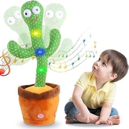 Fun LED Musical Dancing & Mimicry Cactus Toy