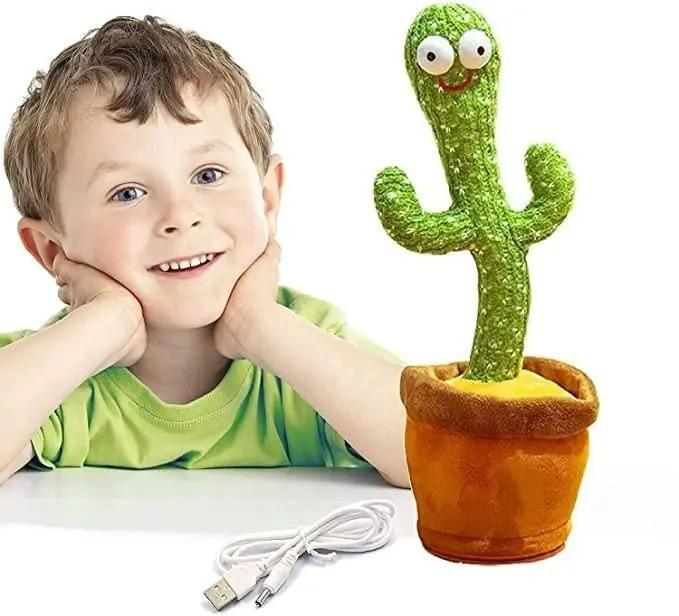 Fun LED Musical Dancing & Mimicry Cactus Toy