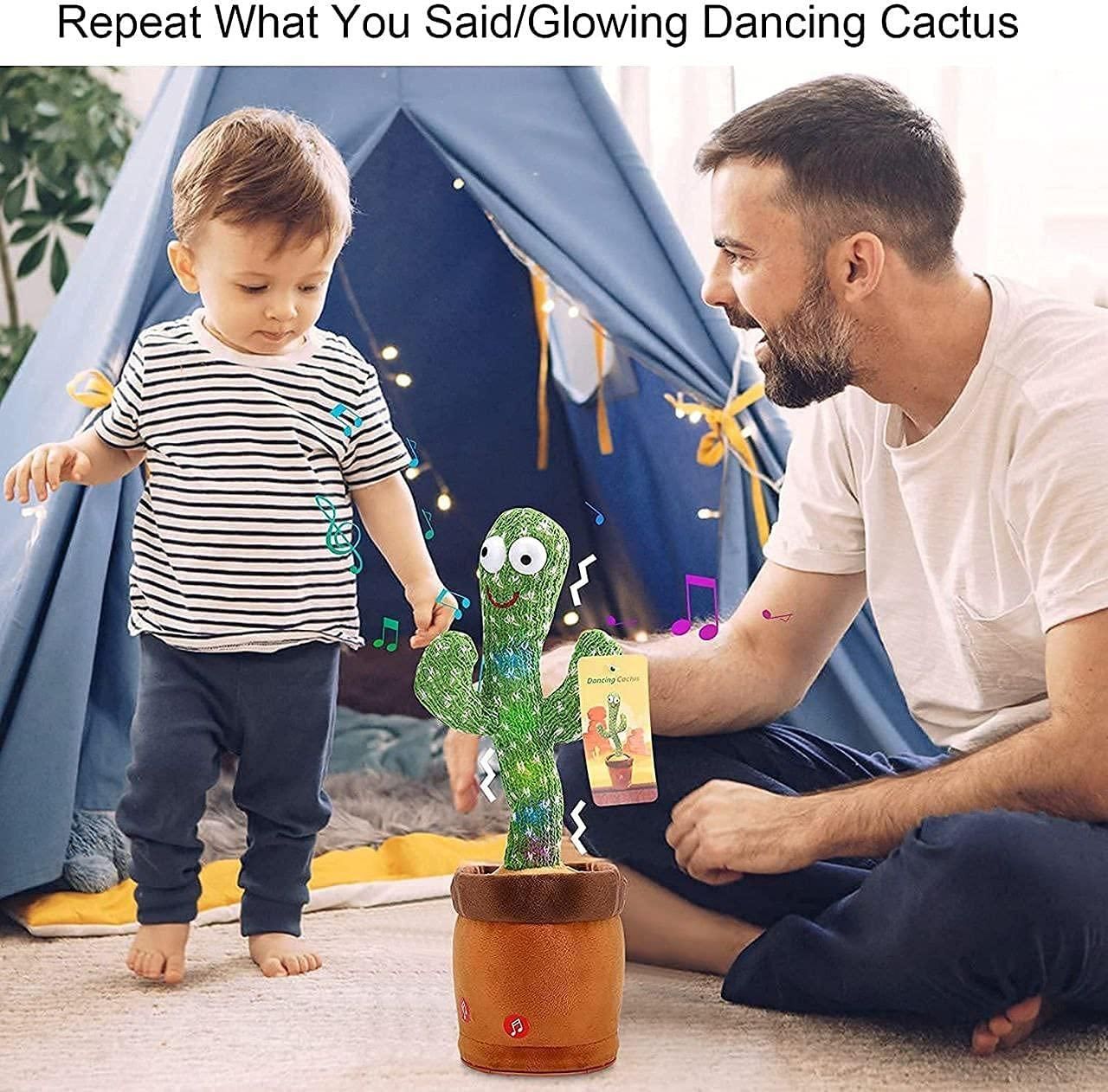 Fun LED Musical Dancing & Mimicry Cactus Toy
