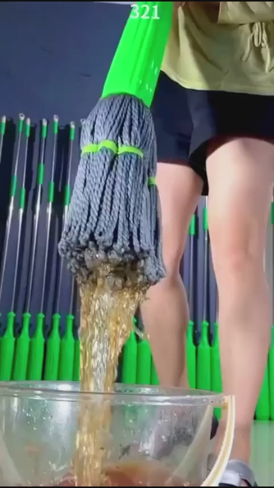 Microfiber Self-Twisting Water Rotating Mop